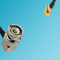 BNC Male Right Angle to SMB Male Right Angle RF Cable