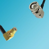 SMC Male Right Angle to BNC Male Right Angle RF Cable