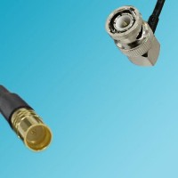 SMP Male to BNC Male Right Angle RF Cable