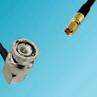 BNC Male Right Angle to SSMC Female RF Cable