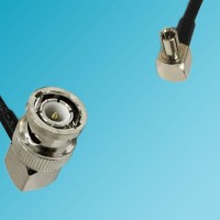 TS9 Male Right Angle to BNC Male Right Angle RF Cable