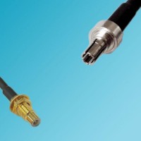 SMC Bulkhead Male to CRC9 Male RF Cable