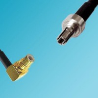 SMC Male Right Angle to CRC9 Male RF Cable