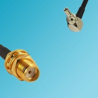 CRC9 Male Right Angle to SMA Bulkhead Female RF Cable