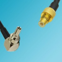 CRC9 Male Right Angle to SMC Male RF Cable