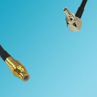 SSMC Male to CRC9 Male Right Angle RF Cable
