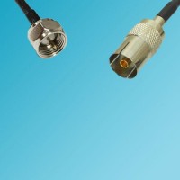 DVB-T TV Female to F Male RF Cable