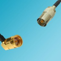 DVB-T TV Female to SMA Male Right Angle RF Cable