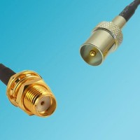 DVB-T TV Male to SMA Bulkhead Female RF Cable