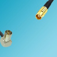 DVB-T TV Male Right Angle to MCX Female RF Cable