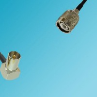DVB-T TV Male Right Angle to TNC Male RF Cable