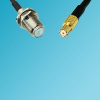 F Bulkhead Female to RP MCX Male RF Cable