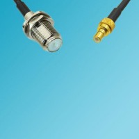 F Bulkhead Female to SMB Male RF Cable