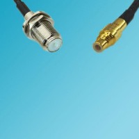 SSMC Male to F Bulkhead Female RF Cable