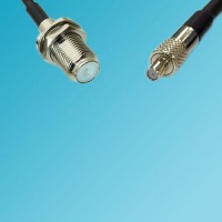 TS9 Female to F Bulkhead Female RF Cable