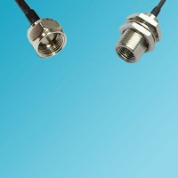 F Male to FME Bulkhead Male RF Cable