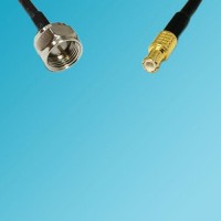 F Male to MCX Male RF Cable