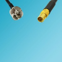 F Male to MMCX Female RF Cable