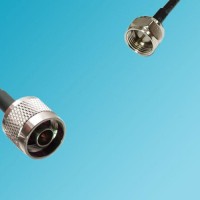 F Male to N Male RF Cable
