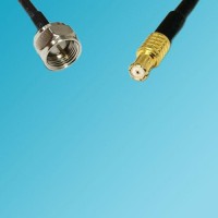 F Male to RP MCX Male RF Cable