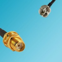 F Male to SMA Bulkhead Female RF Cable