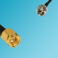 F Male to SMA Male RF Cable