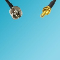 F Male to SMB Bulkhead Male RF Cable
