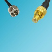 F Male to SMC Male RF Cable