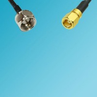 F Male to SSMC Female RF Cable
