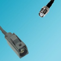 FAKRA SMB A Female to Mini UHF Female RF Cable