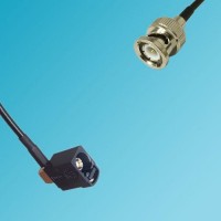 FAKRA SMB A Female Right Angle to BNC Male RF Cable