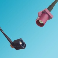 FAKRA SMB A Female Right Angle to FAKRA SMB D Male RF Cable