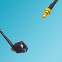 FAKRA SMB A Female Right Angle to SMB Male RF Cable
