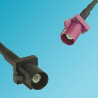 FAKRA SMB A Male to FAKRA SMB D Male RF Cable