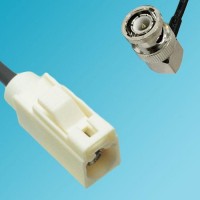 FAKRA SMB B Female to BNC Male Right Angle RF Cable