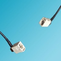 FAKRA SMB B Female R/A to FAKRA SMB B Female R/A RF Cable