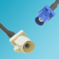 FAKRA SMB B Male to FAKRA SMB C Male RF Cable