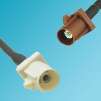 FAKRA SMB B Male to FAKRA SMB F Male RF Cable