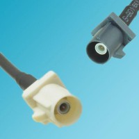 FAKRA SMB B Male to FAKRA SMB G Male RF Cable
