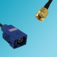 FAKRA SMB C Female to RP SMA Male RF Cable
