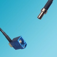 FAKRA SMB C Female Right Angle to TS9 Male RF Cable