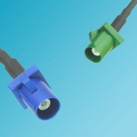 FAKRA SMB C Male to FAKRA SMB E Male RF Cable