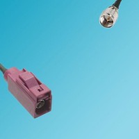 FAKRA SMB D Female to Mini UHF Male RF Cable