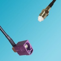 FAKRA SMB D Female Right Angle to FME Female RF Cable