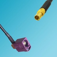 FAKRA SMB D Female Right Angle to MMCX Female RF Cable