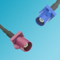 FAKRA SMB D Male to FAKRA SMB C Male RF Cable