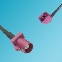 FAKRA SMB D Male to FAKRA SMB H Female Right Angle RF Cable