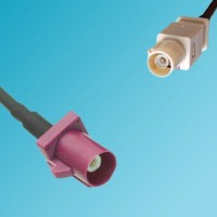 FAKRA SMB D Male to FAKRA SMB I Male RF Cable