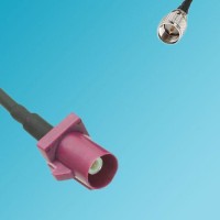 FAKRA SMB D Male to Mini UHF Male RF Cable