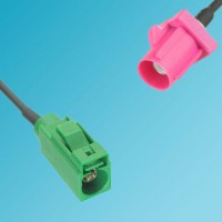 FAKRA SMB E Female to FAKRA SMB H Male RF Cable